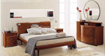 Модел на спалня по поръчка с нестандартно решение за дизайн на скрина  